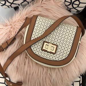 Cutout crossbody bag